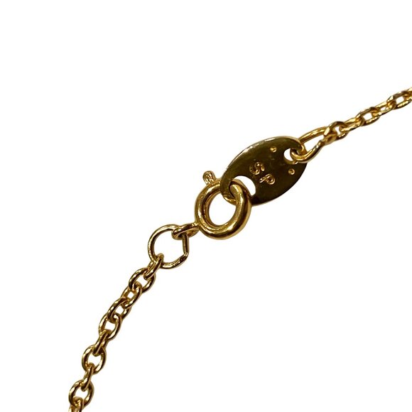 Vintage Retro Cat Gold Tone Necklace Articulated Movable Rhinestone 23-27” Adj - Picture 8 of 8